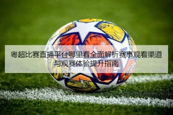 粤超比赛直播平台哪里看全面解析赛事观看渠道与观赛体验提升指南